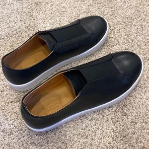 Garnet hill slip on leather 39